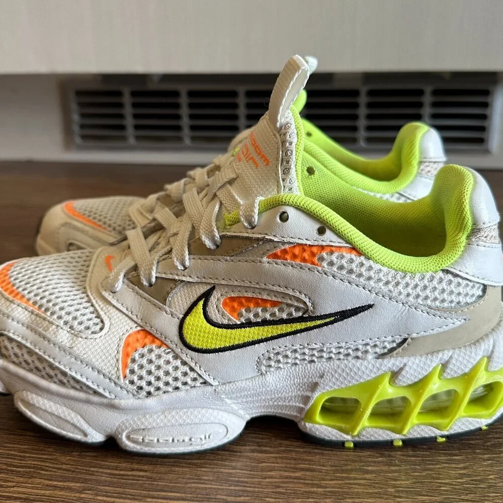 Nike Shoes Zoom Air Fire Summit White & Volt Shoes - Size 5.5 - Picture 4 of 9